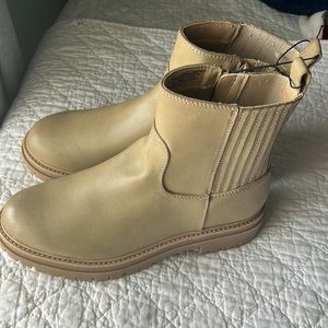 Faux Leather Boots